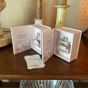 Lot of 2 Dior Miss Dior minis NWT